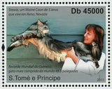Cats Record Breakers Stamp Taller Maine Coon Savannah S/S MNH #4852-4853 /Bl.839