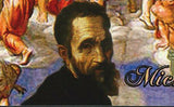 Paintings of Michelangelo Stamp La Chapelle Sixtine S/S MNH #3232 / Bl.778