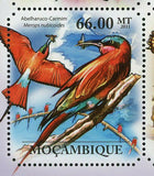 Bee Eaters Stamp Birds Merops Pusillus Merops Apiaster S/S MNH #4868-4673
