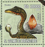 Dinosaur Stamp Prehistoric Animals Pachycephalosaurus S/S MNH #2769-2772