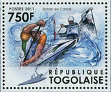 Boat Races Stamp Rafting Aviron Canoe Slalom Coastal Rowing S/S MNH #4325-4327