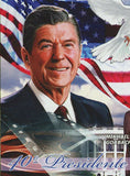 40th American President Stamp Ronald Reagan Gorbachev S/S MNH #2961 / Bl.586