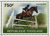 Equine Sports Stamp Horses Rodeo Polo Horse Racing Jumping S/S MNH #3634-3637