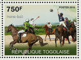 Equine Sports Stamp Horses Rodeo Polo Horse Racing Jumping S/S MNH #3634-3637
