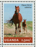 Horses Stamp Domestic Animals Pet Equus Ferus Caballus S/S MNH #3300-3303