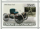 First Cars Stamp Charles and Frank Duryea Henry Ford Haynes S/S MNH #1825-1830