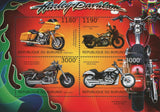 Harley Davidson Stamp CVO Fat Bob FXDFSE2 WLA Motorcycle S/S MNH #2928-2931