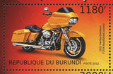 Harley Davidson Stamp CVO Fat Bob FXDFSE2 WLA Motorcycle S/S MNH #2928-2931