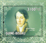 Frederic Chopin Stamp Famous Pianist Classical Music S/S MNH #4736 / Bl.791