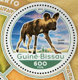 African Wild Dogs Lycaon Pictus Wild Animal S/S MNH #8829-8833