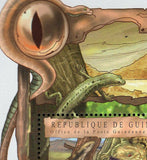 Lizards Stamp Tiliqua Scincoides Scincoides Iguana S/S MNH #9813-9815