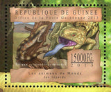 Lizards Stamp Tiliqua Scincoides Scincoides Iguana S/S MNH #9813-9815