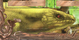 Lizards Stamp Tiliqua Scincoides Scincoides Iguana S/S MNH #9813-9815