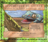 Lizards Stamp Tiliqua Scincoides Scincoides Iguana S/S MNH #9813-9815