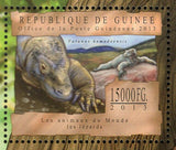 Lizards Stamp Tiliqua Scincoides Scincoides Iguana S/S MNH #9813-9815