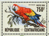 Parrots Stamp Ara Macao Platycercus Eximius S/S MNH #6300-6303