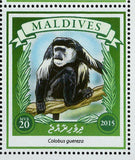 Monkey Stamp Colobus Angolensis Procolobus Kirkii S/S MNH #5931-5934