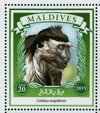 Monkey Stamp Colobus Angolensis Procolobus Kirkii S/S MNH #5931-5934