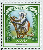 Monkey Stamp Colobus Angolensis Procolobus Kirkii S/S MNH #5931-5934