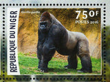 Gorillas Stamp Gorilla Gorilla Wild Animal Souvenir Sheet MNH #4162-4165