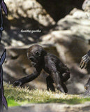 Gorillas Stamp Gorilla Gorilla Wild Animal Souvenir Sheet MNH #4166 / Bl.537