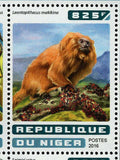 Monkeys Stamp Callicebus Personatus Leontopithecus Makikina S/S MNH #4617-4620