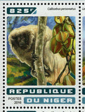 Monkeys Stamp Callicebus Personatus Leontopithecus Makikina S/S MNH #4617-4620