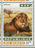 Lions Stamp Panthera Leo Wild Animals Souvenir Sheet MNH #4612-4615