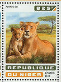 Lions Stamp Panthera Leo Wild Animals Souvenir Sheet MNH #4612-4615