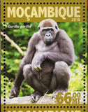 Monkeys Stamp Gorilla Pongo Abelii Nasalis Larvatus S/S MNH #8344-8347