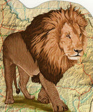 Lions Stamp Panthera Leo Wild Animal Souvenir Sheet MNH #1599