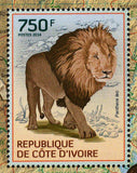 Lions Lions Stamp Panthera Leo Wild Animal Souvenir Sheet MNH #1602