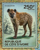 Hyenas Stamp Crocuta Crocuta Wild Animal Souvenir Sheet MNH #1589