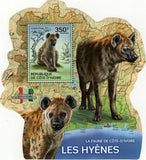 Hyenas Stamp Crocuta Crocuta Wild Animal Souvenir Sheet MNH #1590