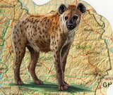 Hyenas Stamp Crocuta Crocuta Wild Animal Souvenir Sheet MNH #1592