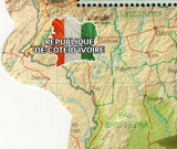 Leopards Stamp Panthera Pardus Pardus Wild Animal S/S MNH #1596