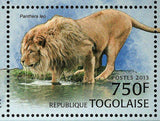 Lions Stamp Panthera Leo Wild Animal Souvenir Sheet MNH #4861-4864