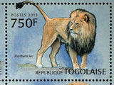 Lions Stamp Panthera Leo Wild Animal Souvenir Sheet MNH #4861-4864