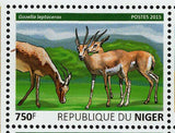 Gazelles Stamp Gazella Leptoceros Gazella Dorcas S/S MNH #3815-3818