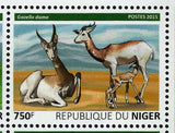 Gazelles Stamp Gazella Leptoceros Gazella Dorcas S/S MNH #3815-3818