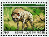 Hyenas Stamp Crocuta Crocuta Souvenir Sheet S/S MNH #3827-3830