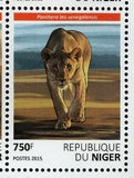 Lions Stamp Panthera Leo Senegalensis Wild Animal S/S MNH #3839-3842