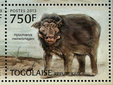Forest Hog  Stamp Hylochoerus Meinertzhageni S/S MNH #4836-4839