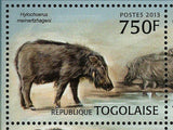 Forest Hog  Stamp Hylochoerus Meinertzhageni S/S MNH #4836-4839