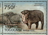 Forest Hog  Stamp Hylochoerus Meinertzhageni S/S MNH #4836-4839