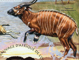 Bovid Species Stamp Western Africa Gazella Dorcas S/S MNH #4830 / Bl.784