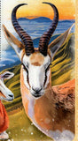 National Animal of Central Africa Stamp Anthropoides Paradiseus S/S MNH #7683