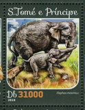 Endangered Animals Elephas Maximus Pongo Pygmaeus S/S MNH #6651-6654