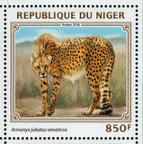 Big Cats Stamp Neofelis Nebulosa Panthera Uncia S/S MNH #4582-4585