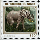 Elephants Stamp Elephas Maximus Loxodonta Cyclotis S/S MNH #4557-4560